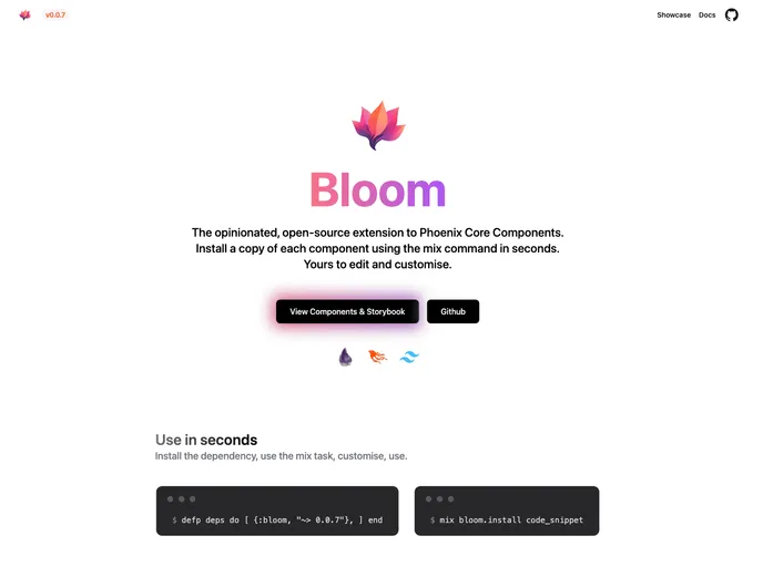 Bloom screenshot