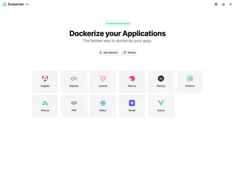 Dockerizer screenshot