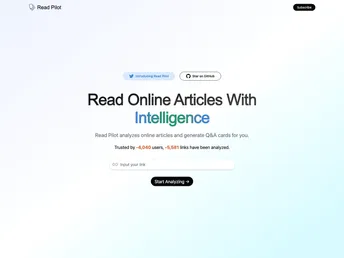 Readpilot screenshot