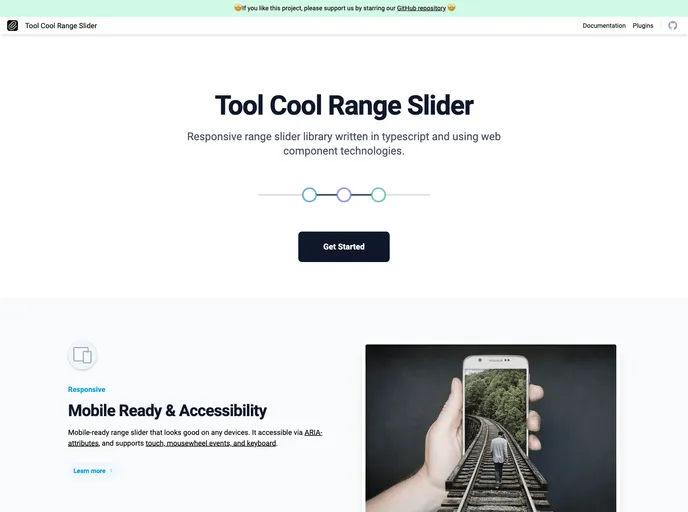 Toolcool Range Slider screenshot