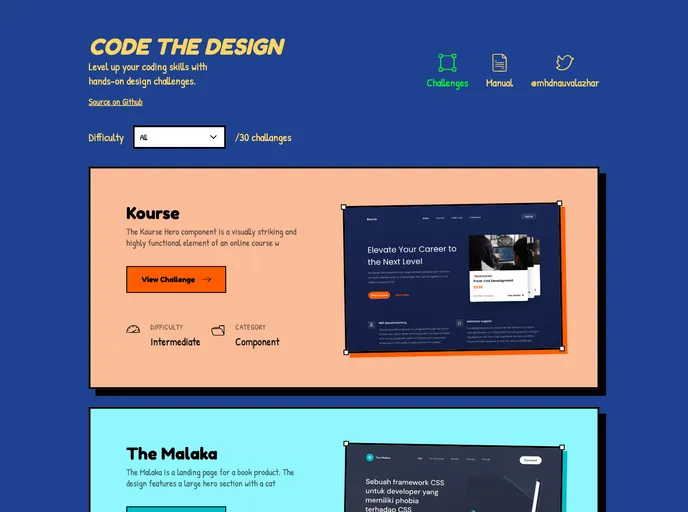 Code Design screenshot