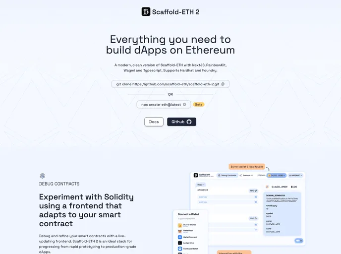 Scaffold Eth 2 screenshot