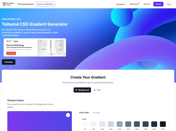 Gradient Generator screenshot