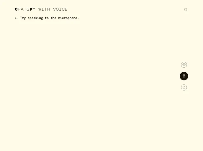 Chatgpt Voice screenshot