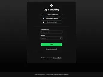 Angular Spotify screenshot